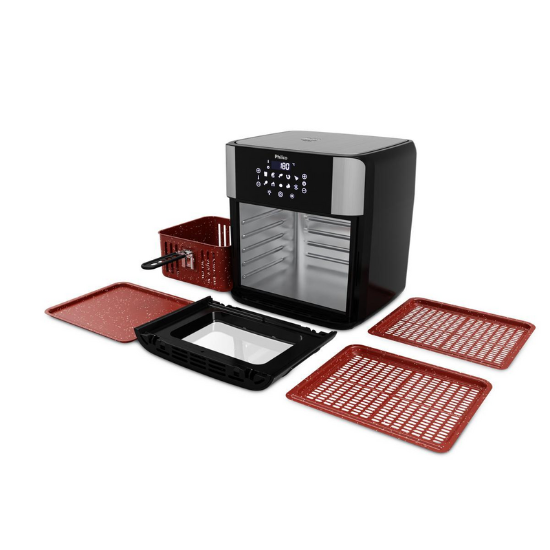 Air Fryer Philco 16L 4 em 1 Painel Digital PAF16A